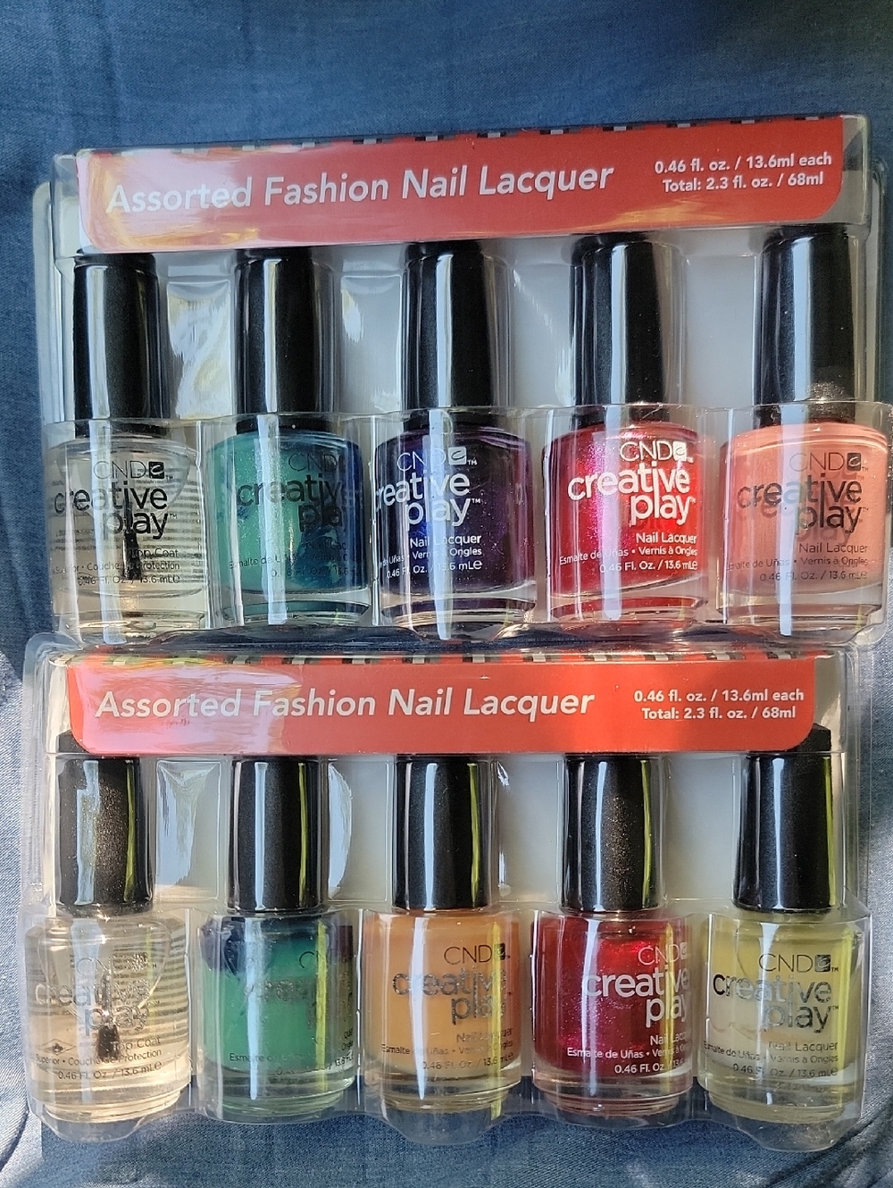 Assorted Fashion Nail Lacquer Set - Multi-Color